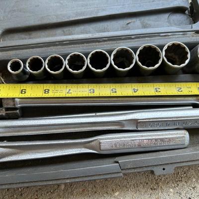 Craftsman 1/2” Drive Ratchet & Socket Set