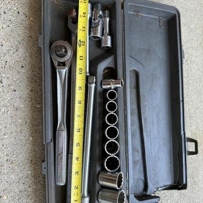 Craftsman 1/2” Drive Ratchet & Socket Set