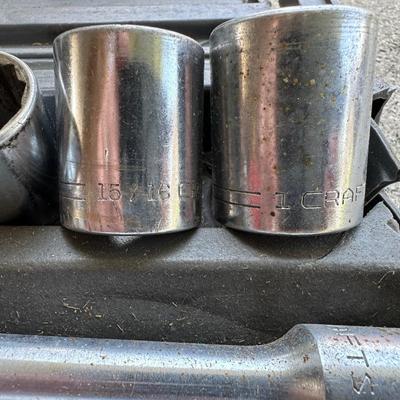 Craftsman 1/2” Drive Ratchet & Socket Set