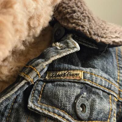 2002 Wish Bear wearing a Levi's Jacket