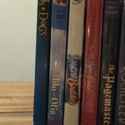 Kid's Movies DVD Lot