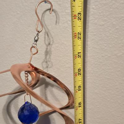 Copper Swirl Wind Chime