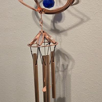 Copper Swirl Wind Chime