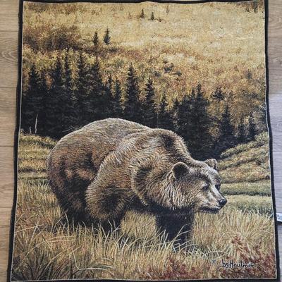Grizzly Bear Textile