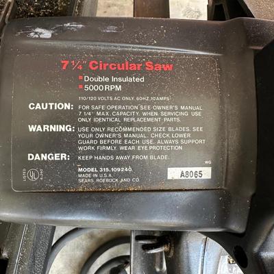 Craftsman Circular Saw