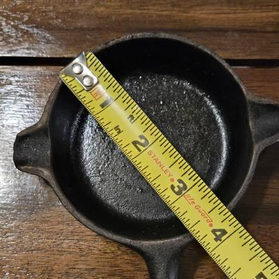 (2) Small Cast Iron Skillets