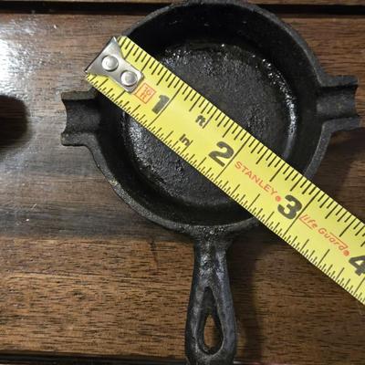 (2) Small Cast Iron Skillets