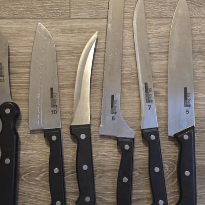 Six Star Large Knife Set