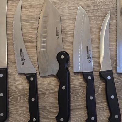 Six Star Large Knife Set