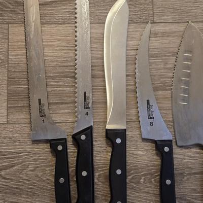 Six Star Large Knife Set