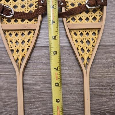 Miniature Deco Snow Shoes