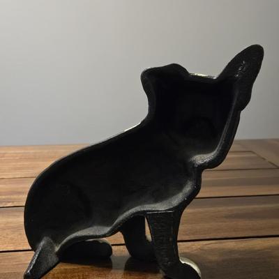 Vintage Cast Iron Boston Terrier Door Stop