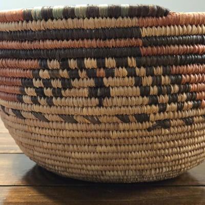 Native American Coil Basket