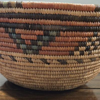 Native American Coil Basket