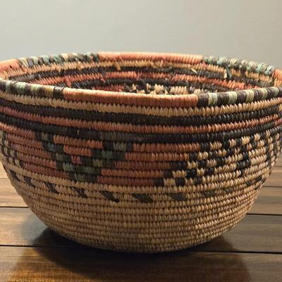 Native American Coil Basket