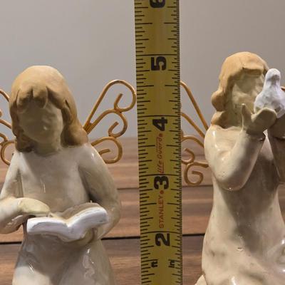 (2) Ceramic Angels