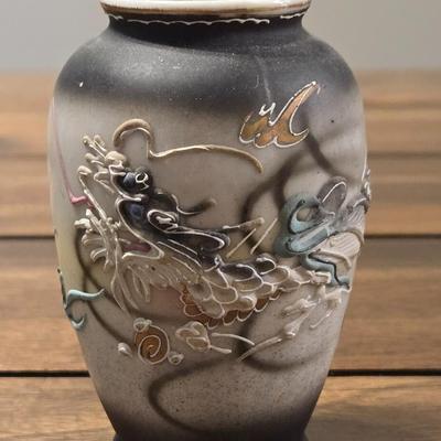 Japanese Dragon Vase