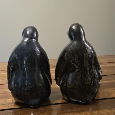 Ceramic Penguin Family