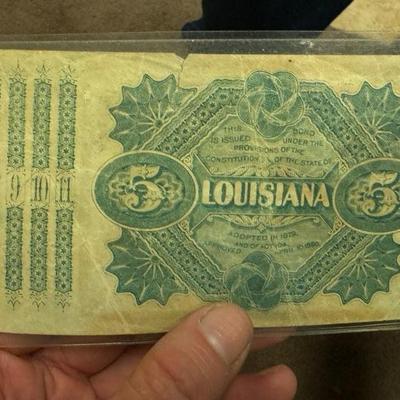 Vintage State of Louisiana BABY BONDS BOOKLET (WoW)