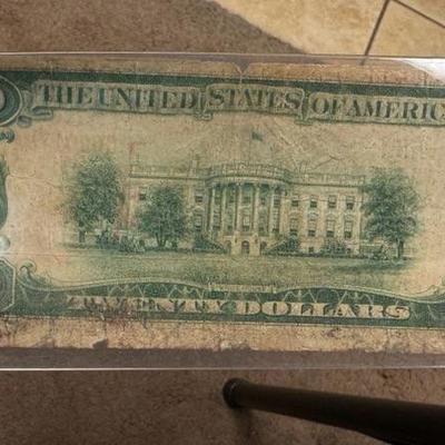 U S CURRENCY 20$ PONOTOC MS