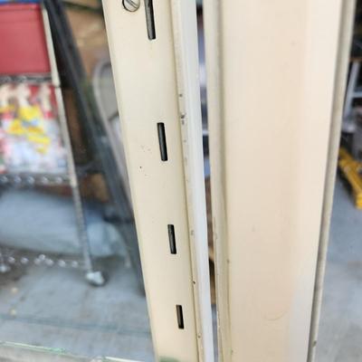 Vintage Metal Dental Medical Doctor Office Cabinet