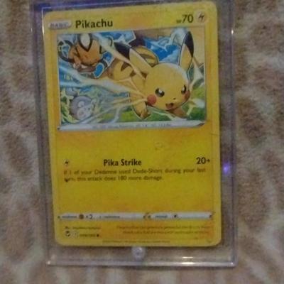 He could do Pokemon card