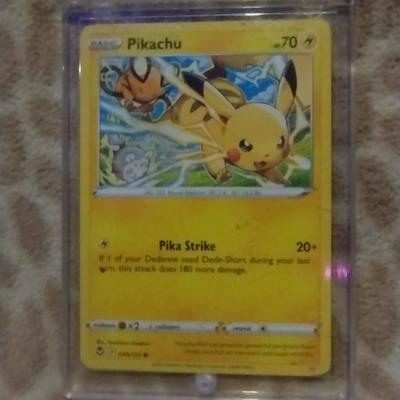 He could do Pokemon card