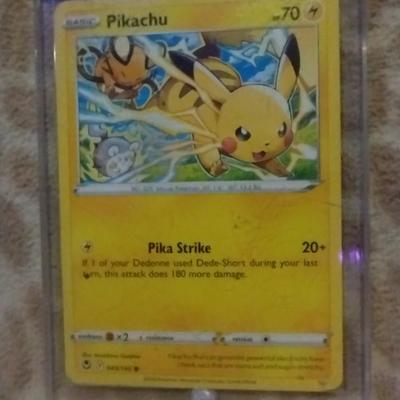 He could do Pokemon card