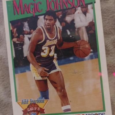 Magic Johnson card.