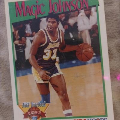 Magic Johnson card.