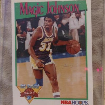 Magic Johnson card.