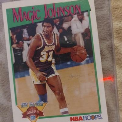 Magic Johnson card.