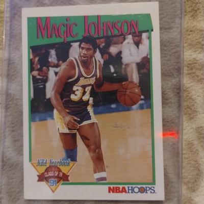 Magic Johnson card.