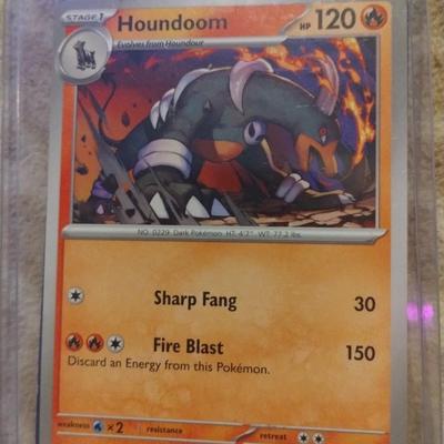 Metal gross Pokemon card