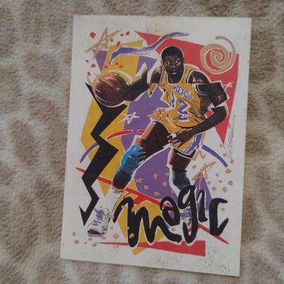 Magic Johnson card