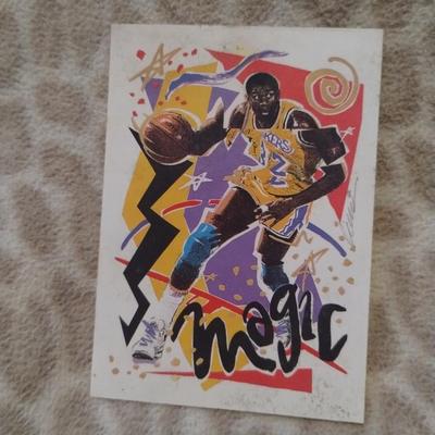Magic Johnson card