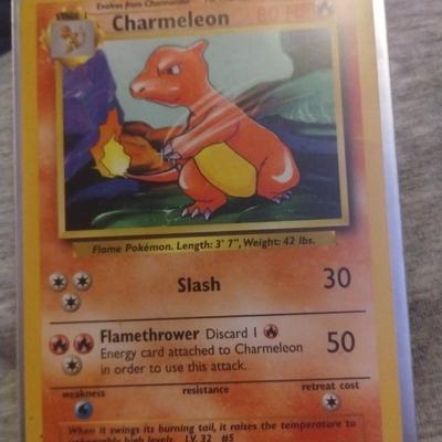 Charmeleon Pokemon card