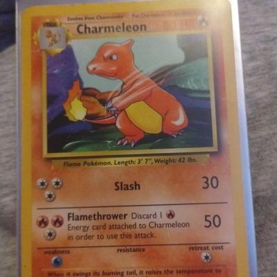 Charmeleon Pokemon card