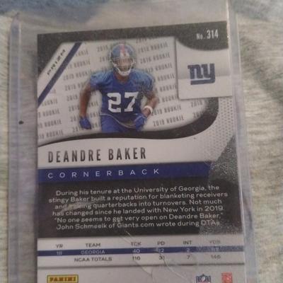 Deandre baker card