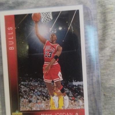 Michael Jordan goals card
