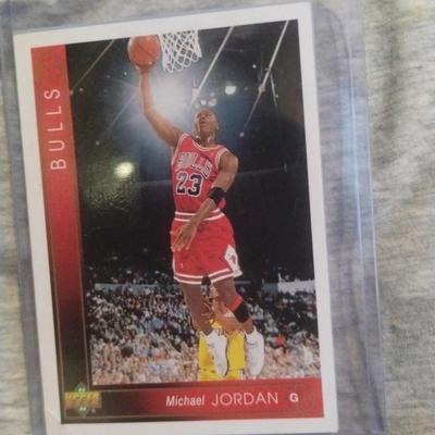 Michael Jordan goals card