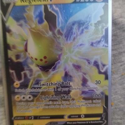 Regieleki Pokemon card