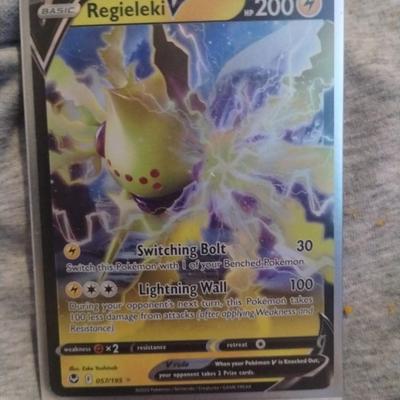 Regieleki Pokemon card