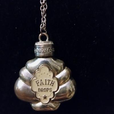 Don't cry baby this will be my bottle of face necklace