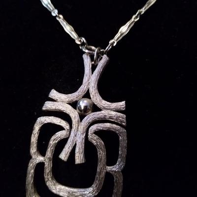Beautiful silver necklace