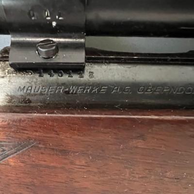Mauser-Werke Patrone .22LR Bolt Action Rifle