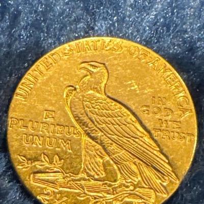 2 1/2 Gold Piece 1915 U S