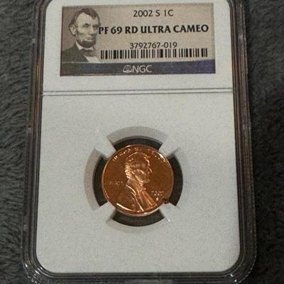 2001 S 1 c 69PF ultra cameo