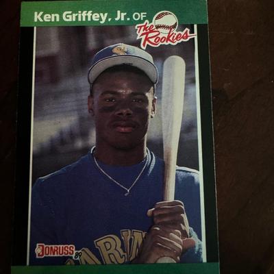 1989 DONRUSS THE ROOKIES KEN GRIFFEY JR