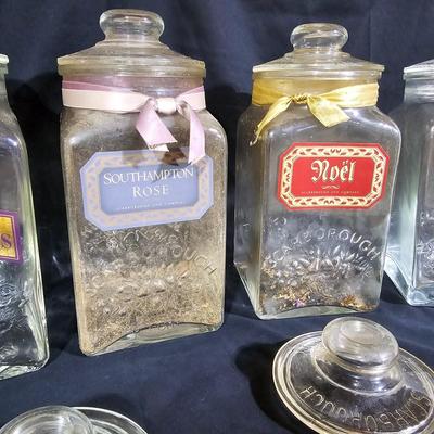 Scarborough & Company Apothecary Jars + Lids (B1-JS)